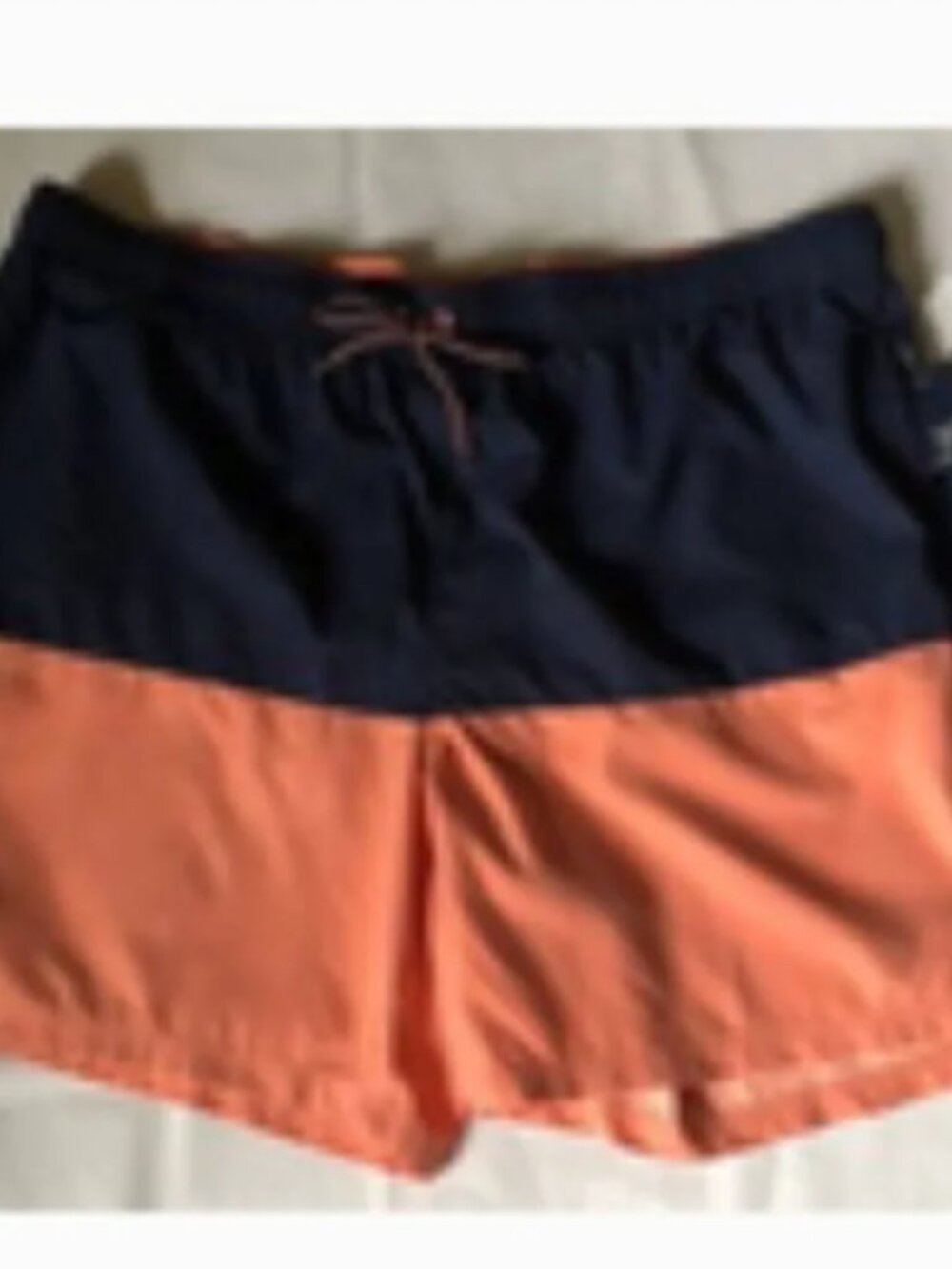 Swim trunks mens new size 3XL waist 48-50" above knee 8" inseam polyester shell